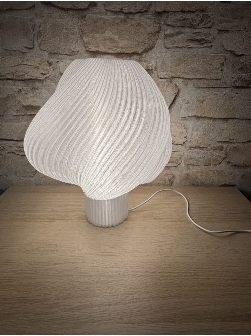 Cream Lamp 3D led lámpa fehér