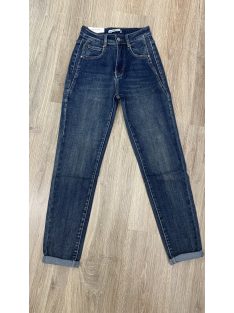 MIMIDAVE MOM-fit farmernadrág - kék25A2-4+