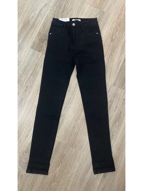 MIMIDAVE push up farmernadrág - fekete LM168+