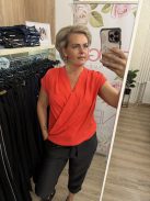 Mya piros felső