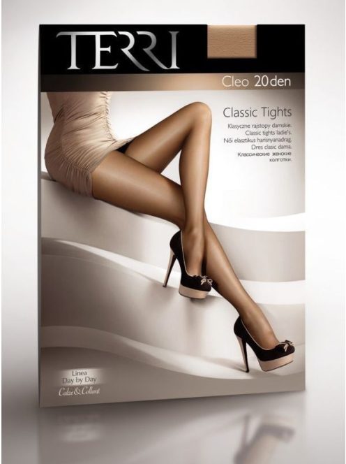 TERRI Cleo harisnya - 20DEN fekete