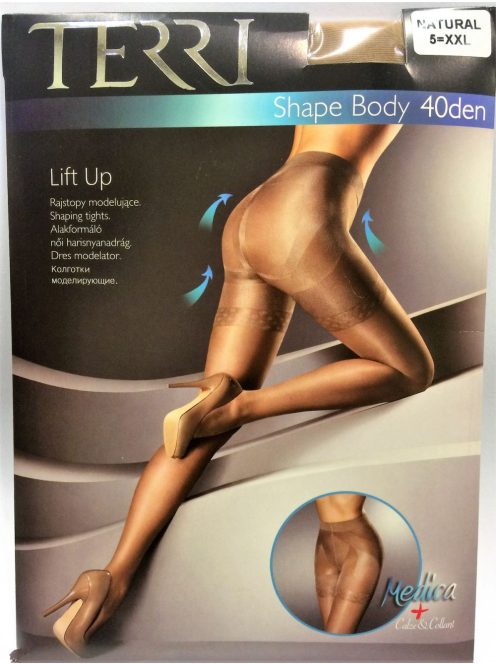 TERRI Shape Body harisnya - 40DEN fekete